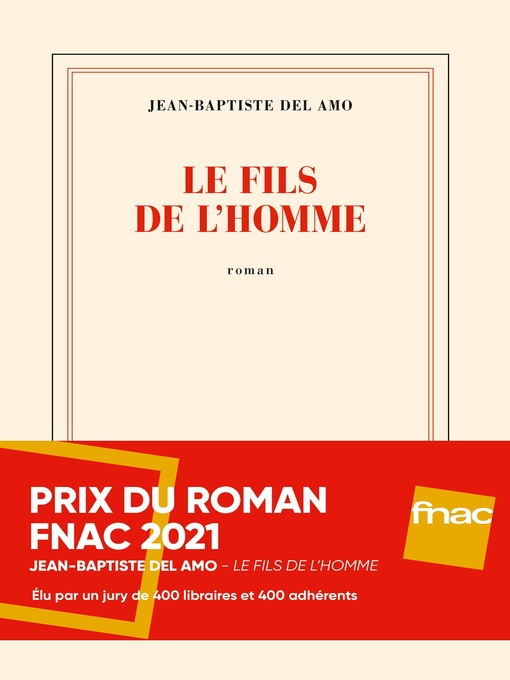 Title details for Le fils de l'homme by Jean-Baptiste Del Amo - Available